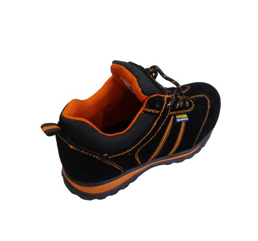 SAPATO PRETO / LARANJA S1P